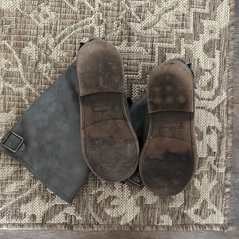 Zigi Soho Leather Boots size 10 - Picture 4 of 4